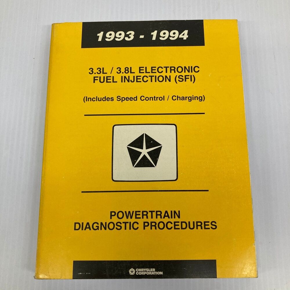 Chrysler Powertrain Diagnostic Procedures 1993-1994